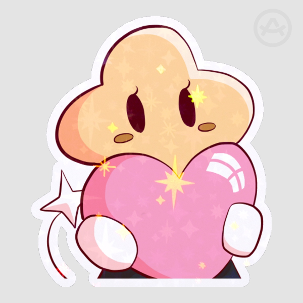 Star Buddy Love Sticker