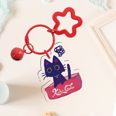 Angy Kiki Cola Acrylic Keychain