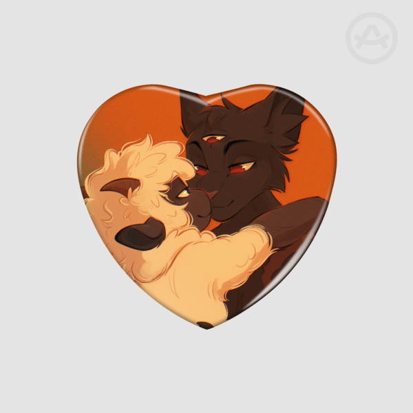 NariLamb // Heart badge