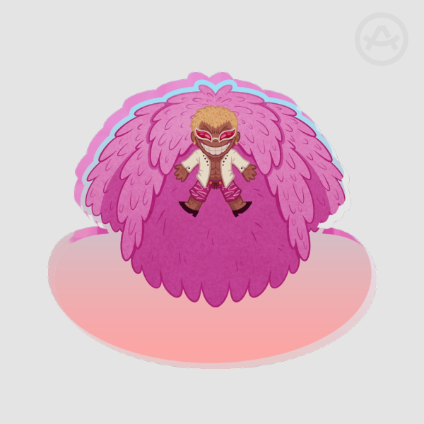 Mini Doflamingo Big Coat Shake Acrylic Stand