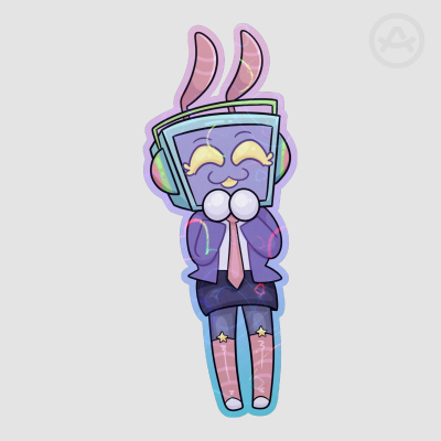 Miss Harmony Holo Sticker