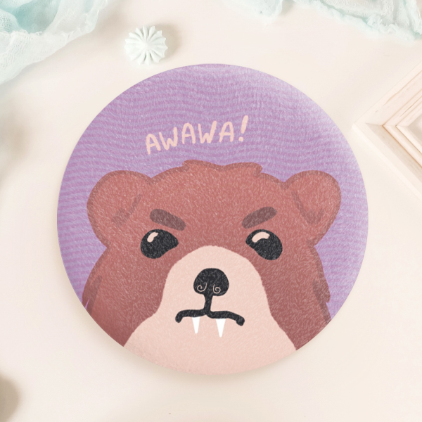 Hyrax Plush Badges
