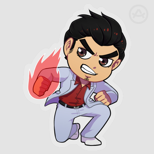 Kiryu Tiger Drop Vinyl Sticker