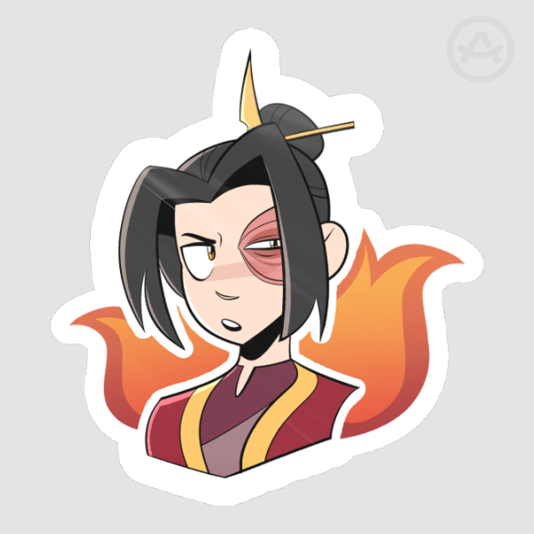Zuko (Avatar the Last Airbender) Die Cut Sticker