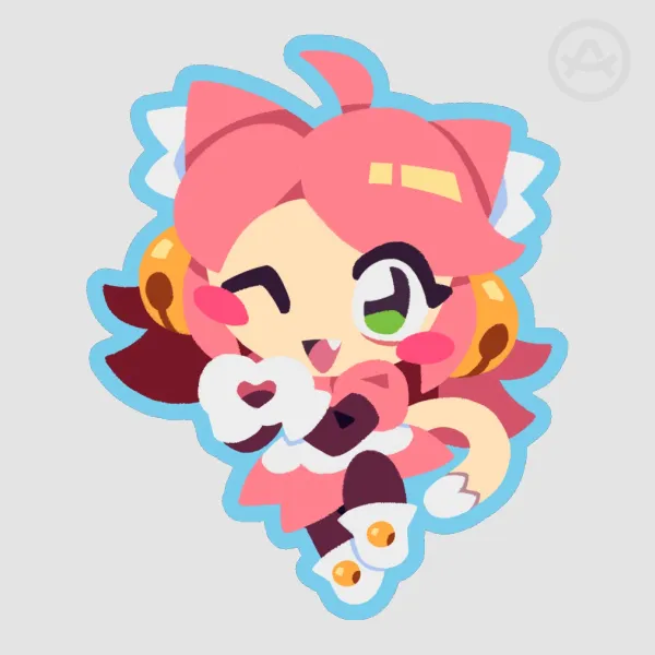 Pink / Mew Mew Sticker
