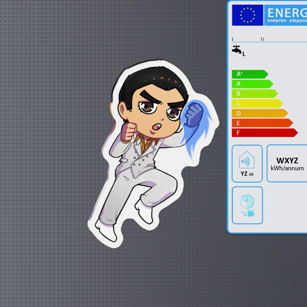 Kiryu y0 Fridge Magnet