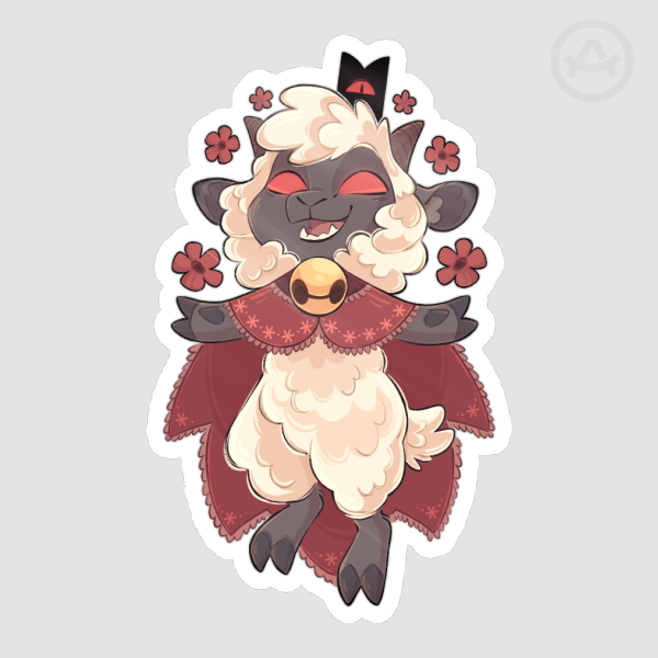 Lamb // Cult Of The Lamb // Sticker