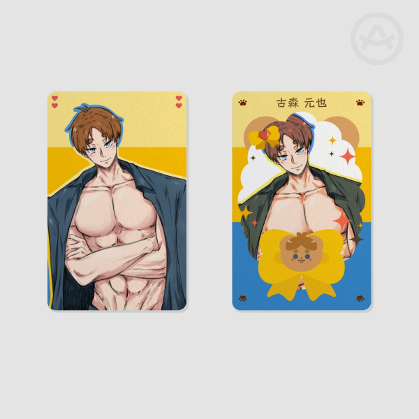 Komori Motoya Pearl Paper Photocard