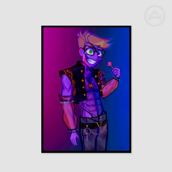 Hot Topic Vox Weatherman Vincent Print [A5]
