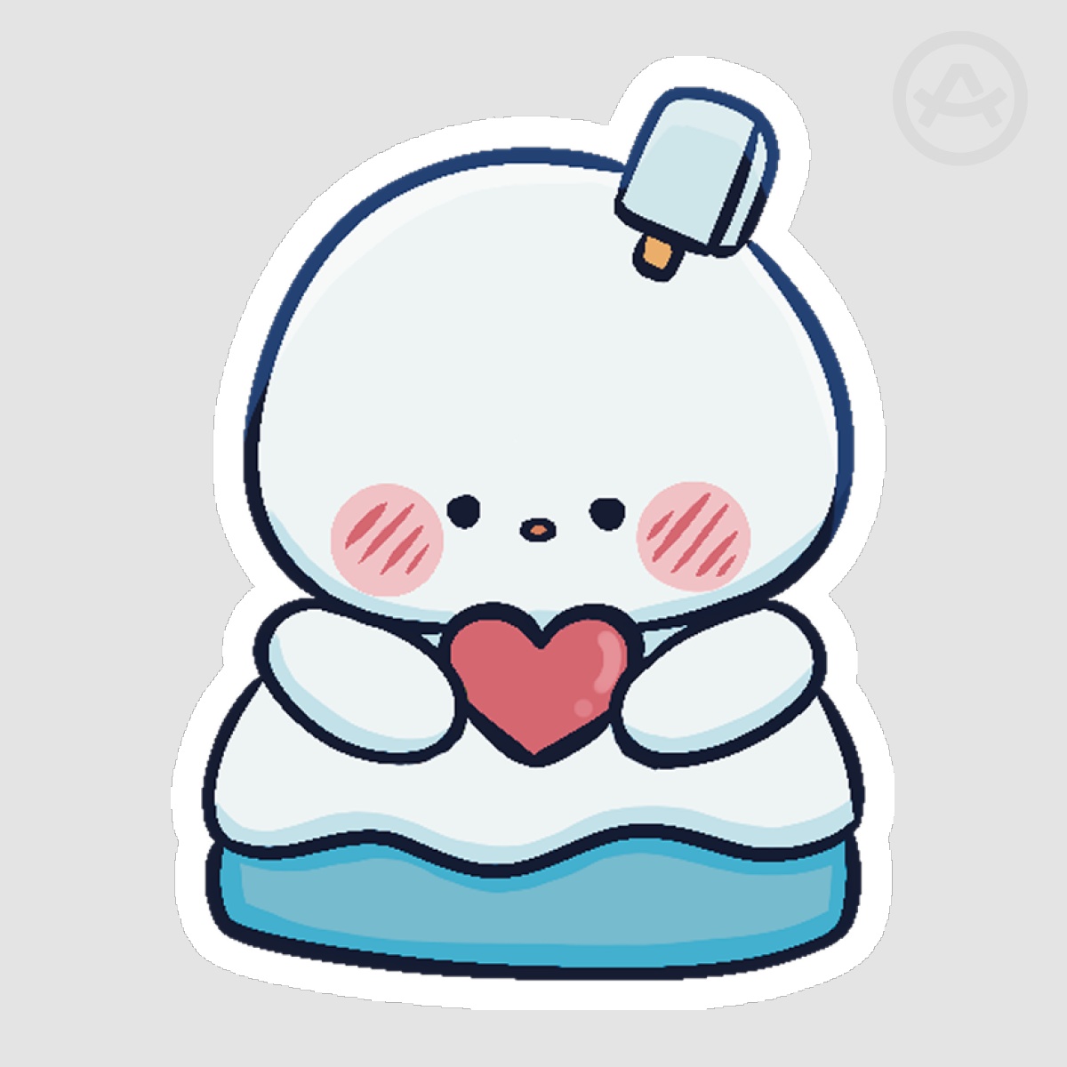 [LaDS] Sticker - Happy Snowman