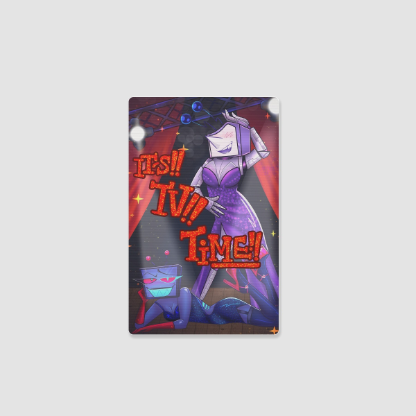 VoxTenna "TV Time" Lenticular Card