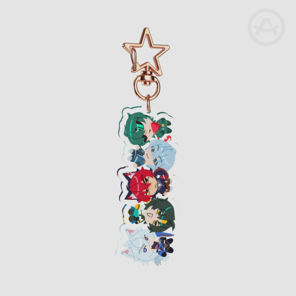 ZZZ Gummy Stack Acrylic Keychain