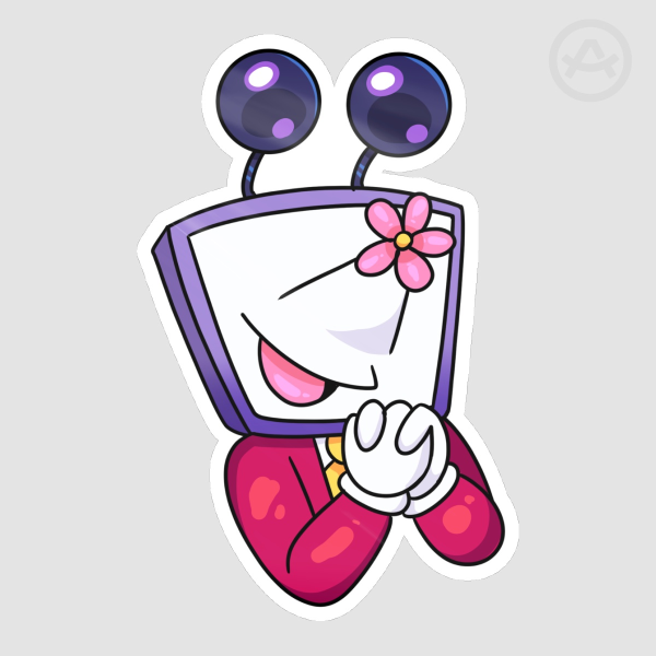 Happy Tenna Sticker