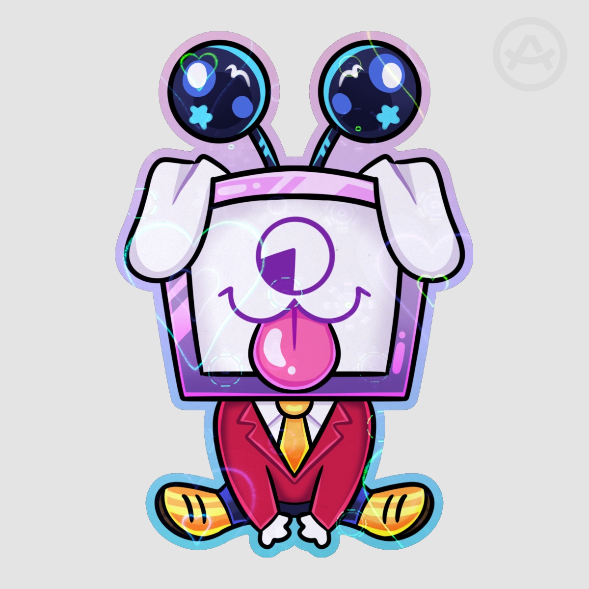 Puppy Tenna Holo Sticker