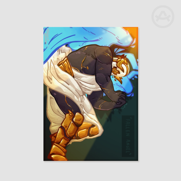Gabriel Fllen Angel Poster (Ultrakill)