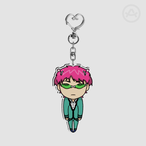 Saiki Kusuo Acrylic Keychain