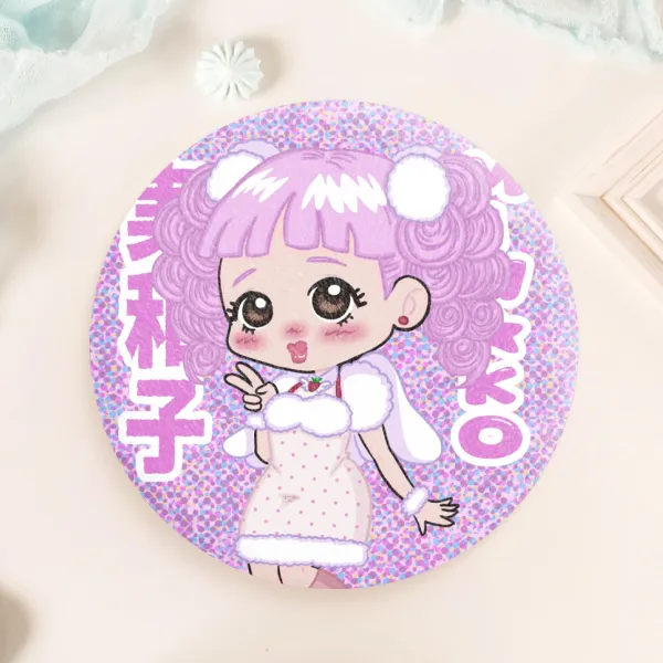 Miwako Plush Badge