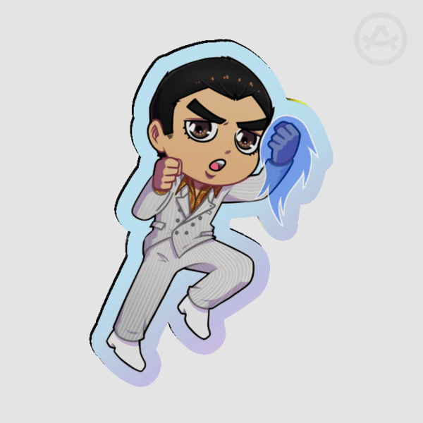 Kiryu y0 Acrylic Pin
