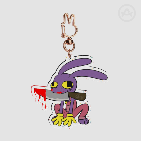 Jax With Ketchup Blade Keychains