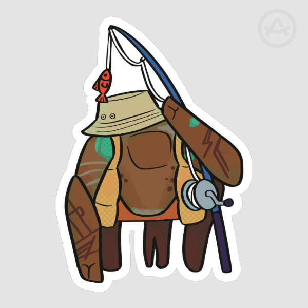 [PROJECT HAIL MARY] Fisher Rocky Sticker