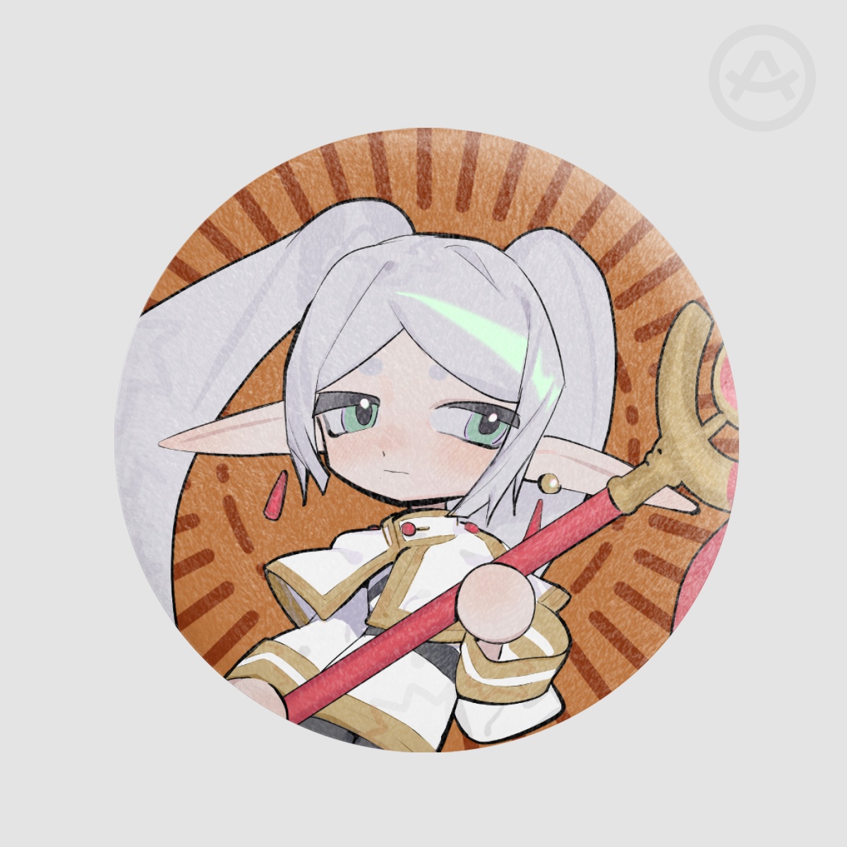 Frieren Plush Badge