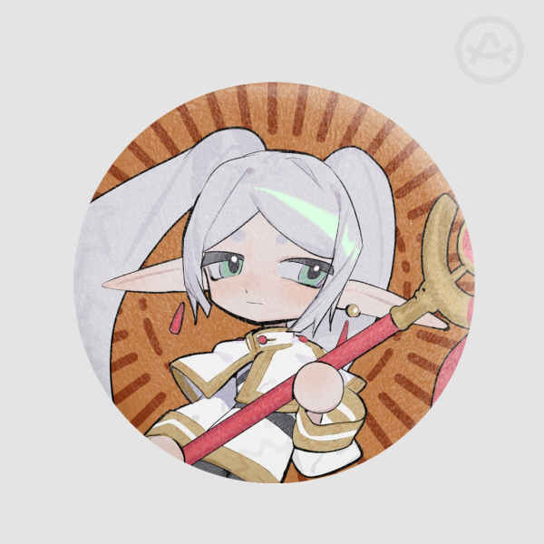 Frieren Plush Badge