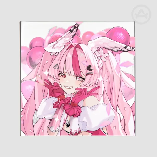 Mofutari Megumi 2.0 Debut Clear Acrylic Coaster
