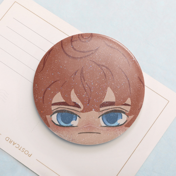 Neil Josten Round Badge (All for the Game Button Pin)