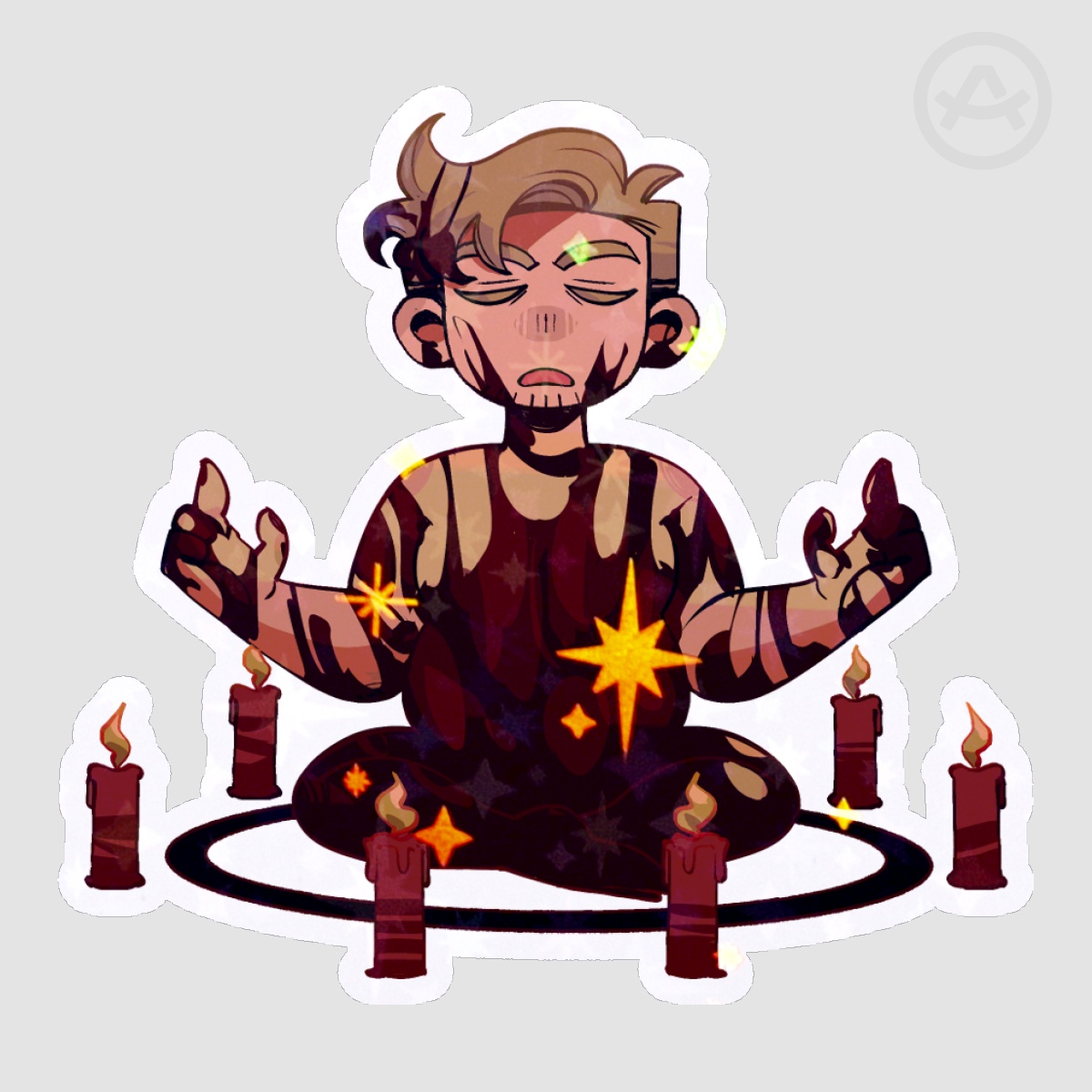  John Constantine Hellblazer Blood RItual Sticker