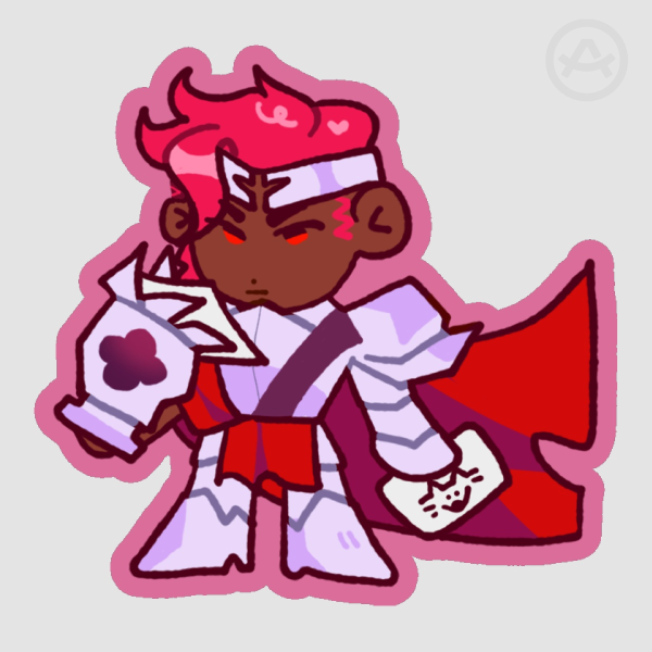 Cookie Run Kingdom Wildberry Die Cut Sticker