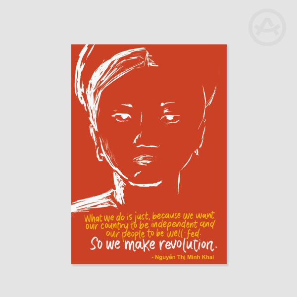 Krow - Nguyen Thi Minh Khai Portrait