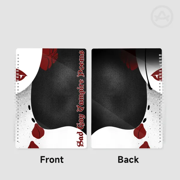 Sad Gay Vampire Poems Notebook