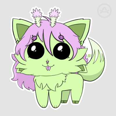 Limetism Creature Sticker