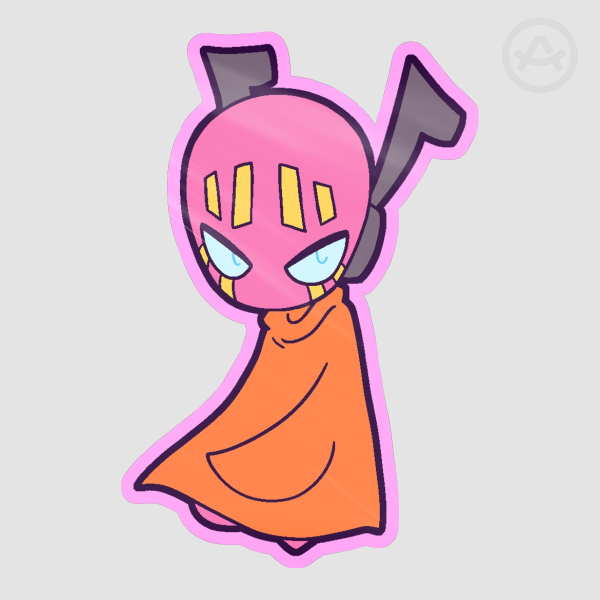 [Rain World] Five Pebbles Sticker