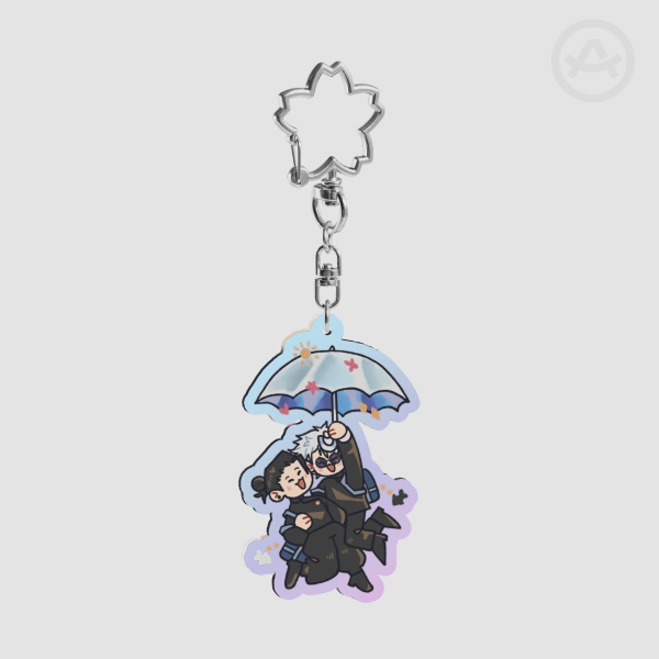 Jujutsu Kaisen Suguru and Satoru Keychain