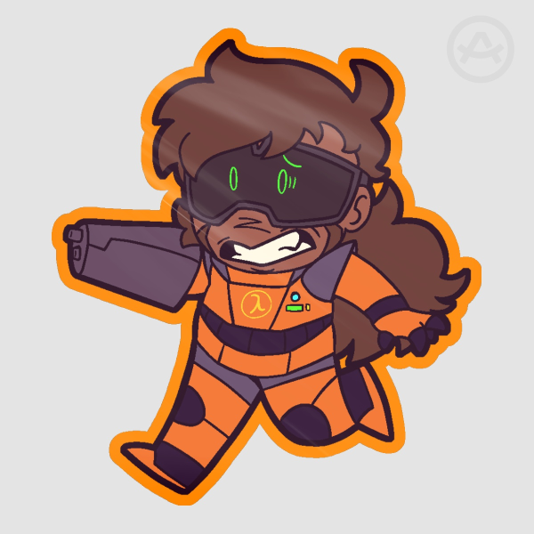 [HLVRAI] Gordon Sticker