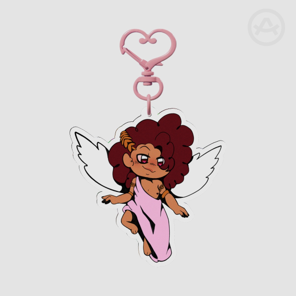 eros PET Plastic Keychain