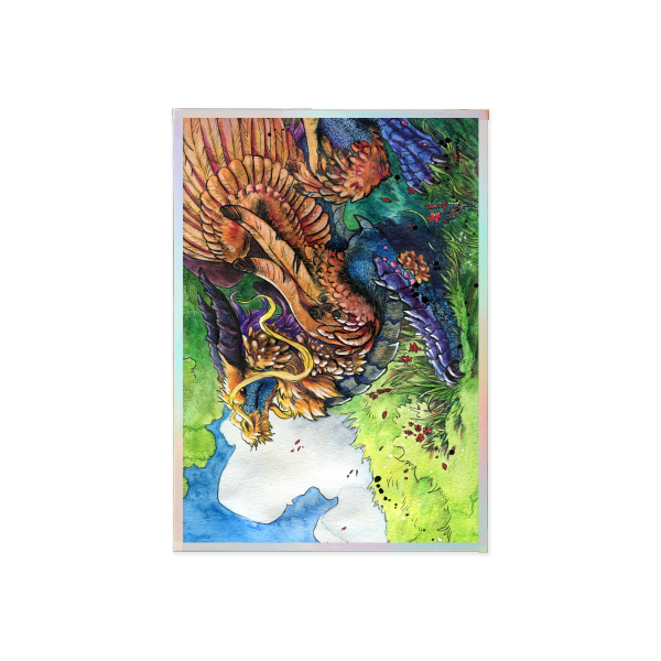 From the Woods Art Board with Rainbow-Edge - 4.1"x5.83 "(105x148mm)