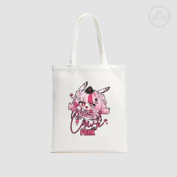 Mofutari Megumi 2.0 Debut Canvas Graphic Tote Bag