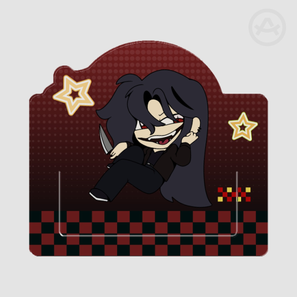 Kuchisake-onna Plastic PET Bookmark Clip