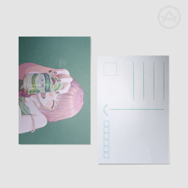 Fan Art Kikuri Bocchi the Rock Postcard