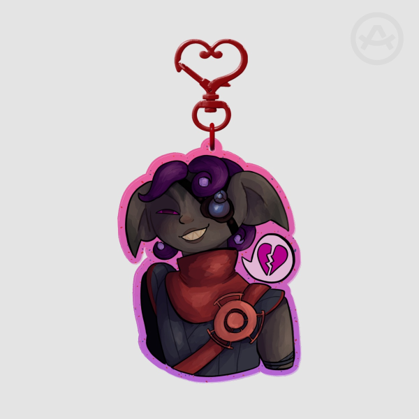 Kuda Guild Wars 2 Visions Of Eternity Colored Edge Acrylic Keychains