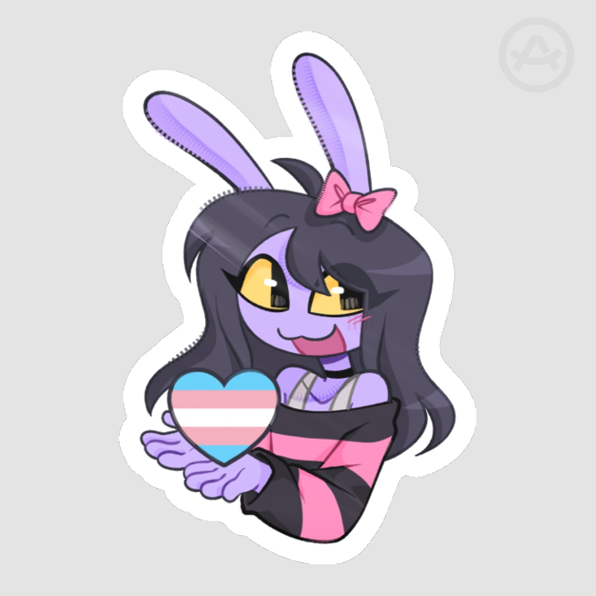 Lilly Trans Pride Sticker