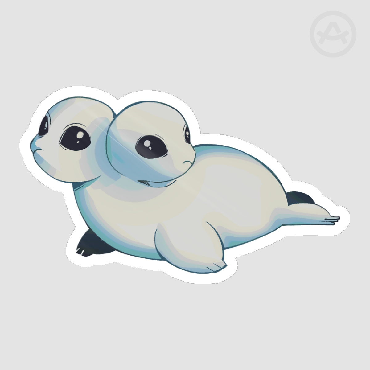 Hellblazer 2 Headed Seal Sticker