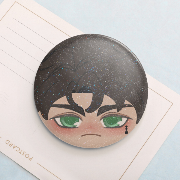 Kevin Day Round Badge (All for the Game Button Pin)