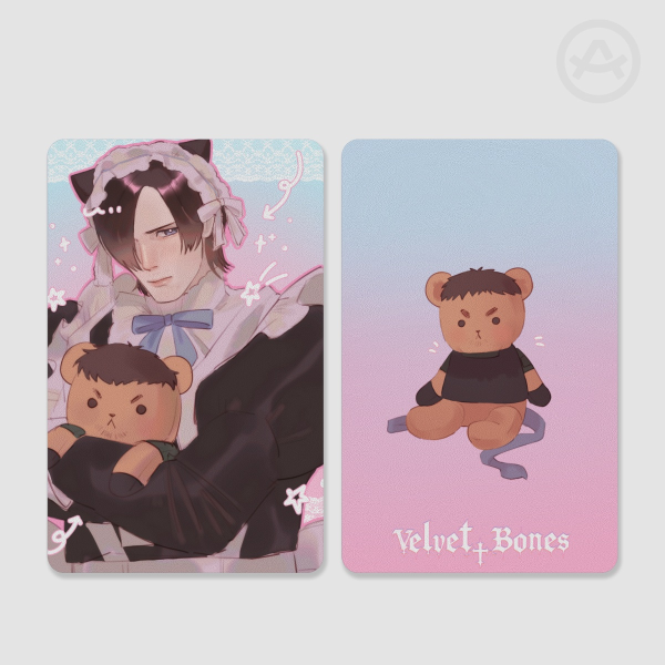 VD Leon S. Kennedy Photocard - Cat Maid ver. (Resident Evil Vendetta)