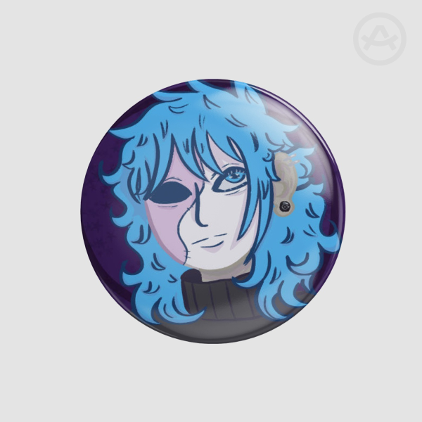Sal Fisher Pinback Button - Glossy