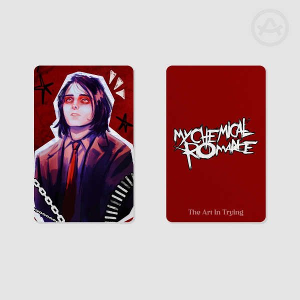 Gerard Way - Pearl Paper Photocard