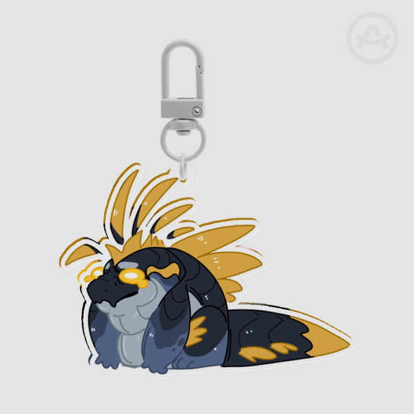 Sad Hadal Keychain