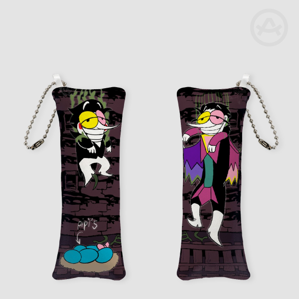 Mini spamton[Neo] Body Pillow Keychains